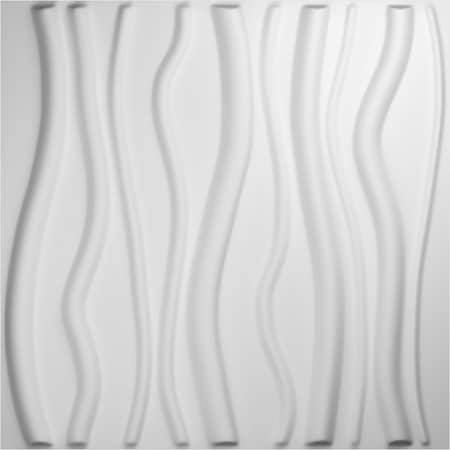 Ekena Millwork 19 5/8in. W x 19 5/8in. H Jackson EnduraWall Decor 3D Wall Panel Covers Total 53.49 Sq. Ft., 20PK WP20X20JAWH-CASE-20